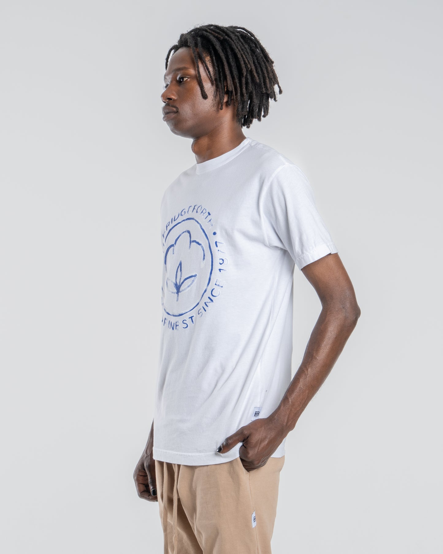 CIRCLE COTTON ICON - WHITE