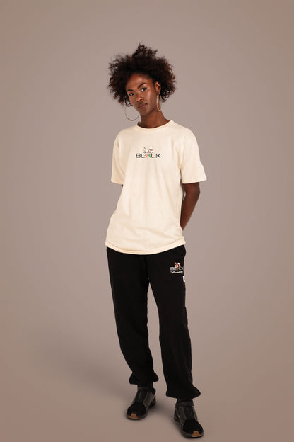 ACTIVELY BLACK COTTON MADE SHIRT