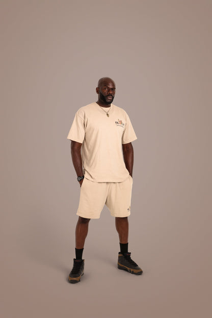 ACTIVELY BLACK COTTON LOGO SHIRT