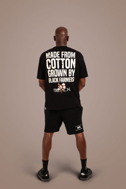 ACTIVELY BLACK COTTON MADE SHIRT