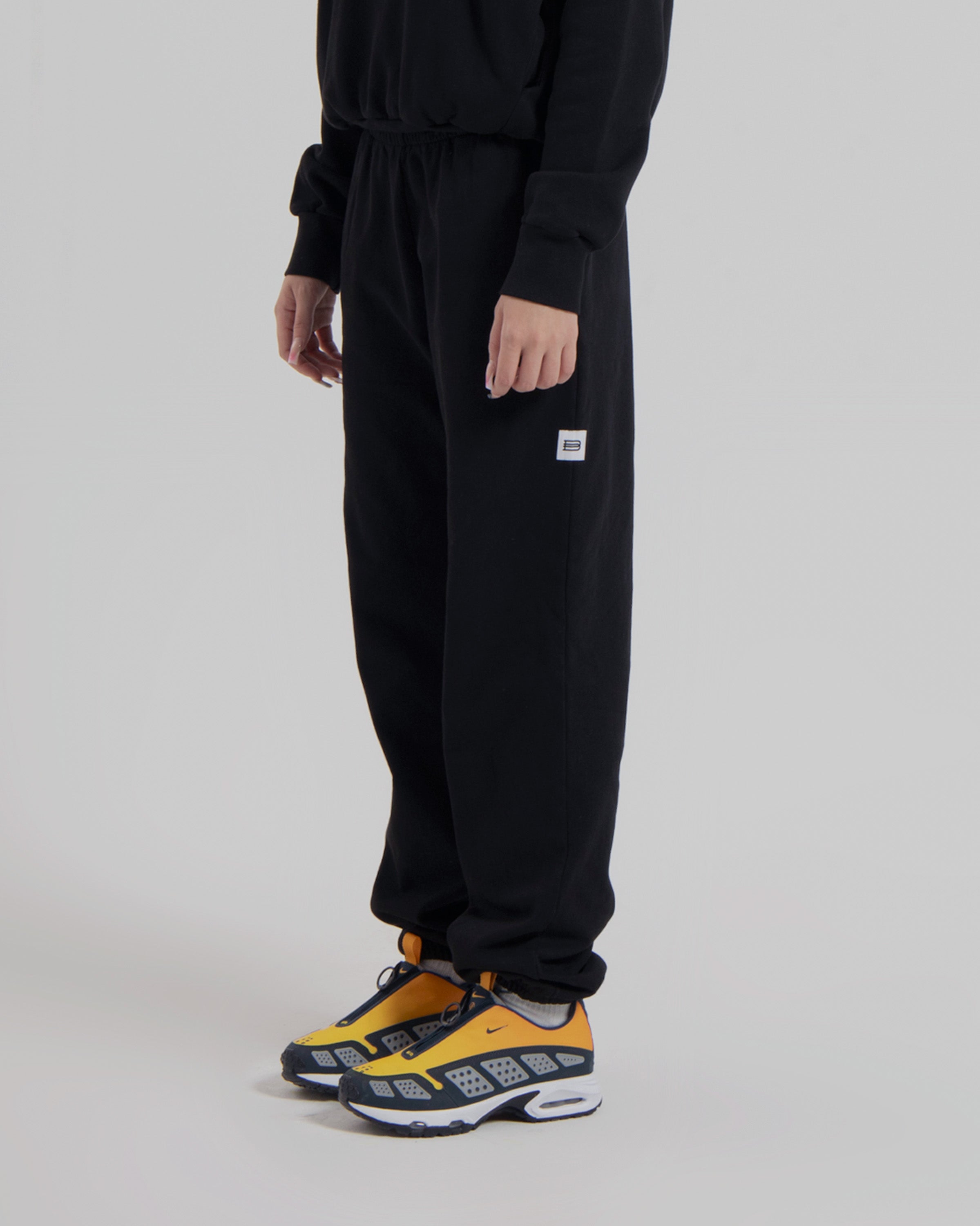 WOMENS LW FLEECE PANTS - JET BLACK