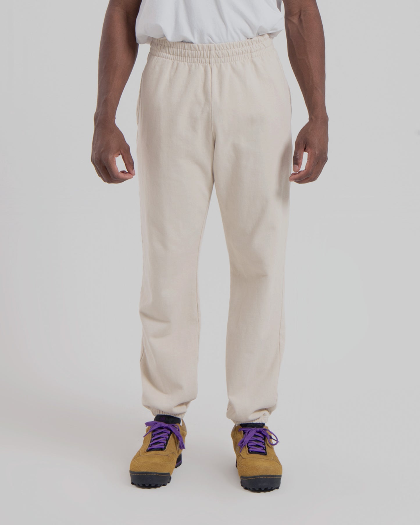 MENS LW FLEECE PANTS - NATURAL