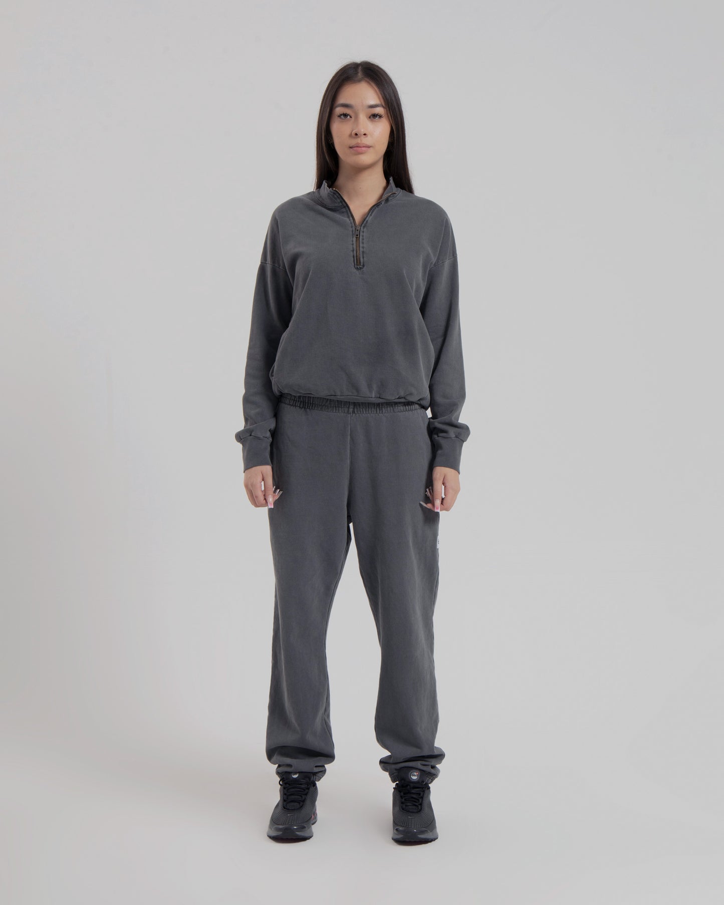 WOMENS LW FLEECE PANTS - 	STEEL GREY