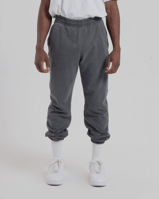 MENS LW FLEECE PANTS - STEEL GREY