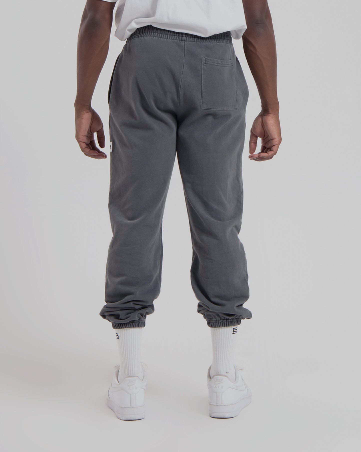 MENS LW FLEECE PANTS - STEEL GREY