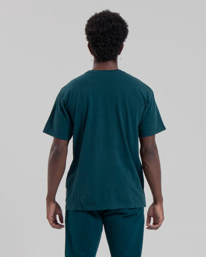 DROP SHOULDER S/S TEE - HUNTER GREEN