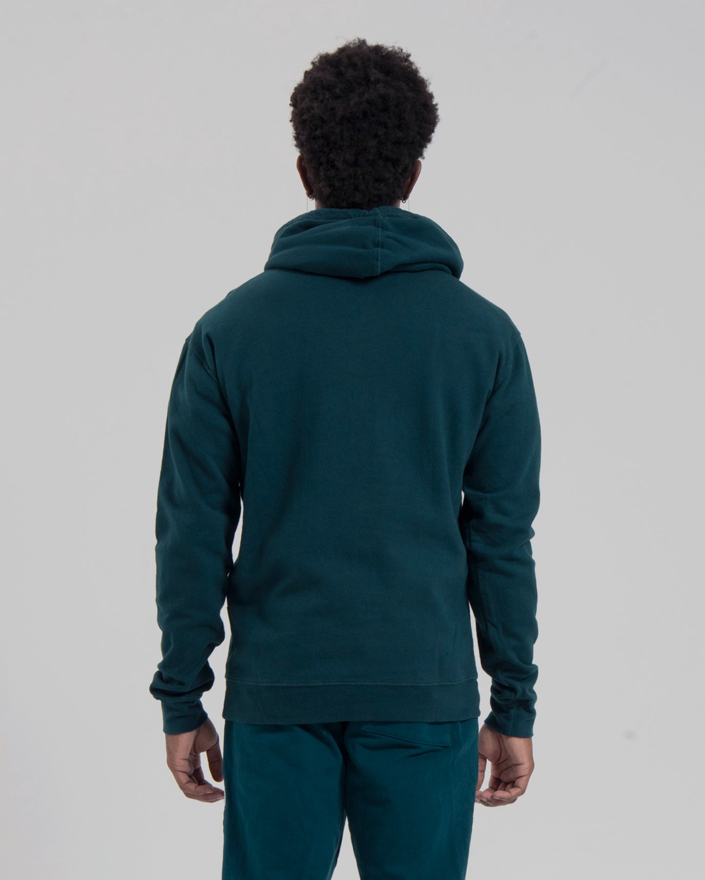 BASIC HOODIE - HUNTER GREEN