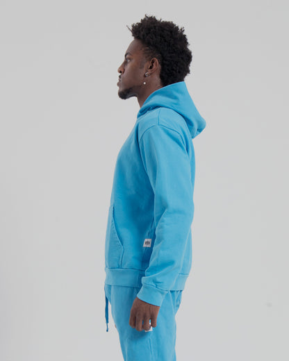 HEAVYWEIGHT HOODIE - MEDIUM BLUE