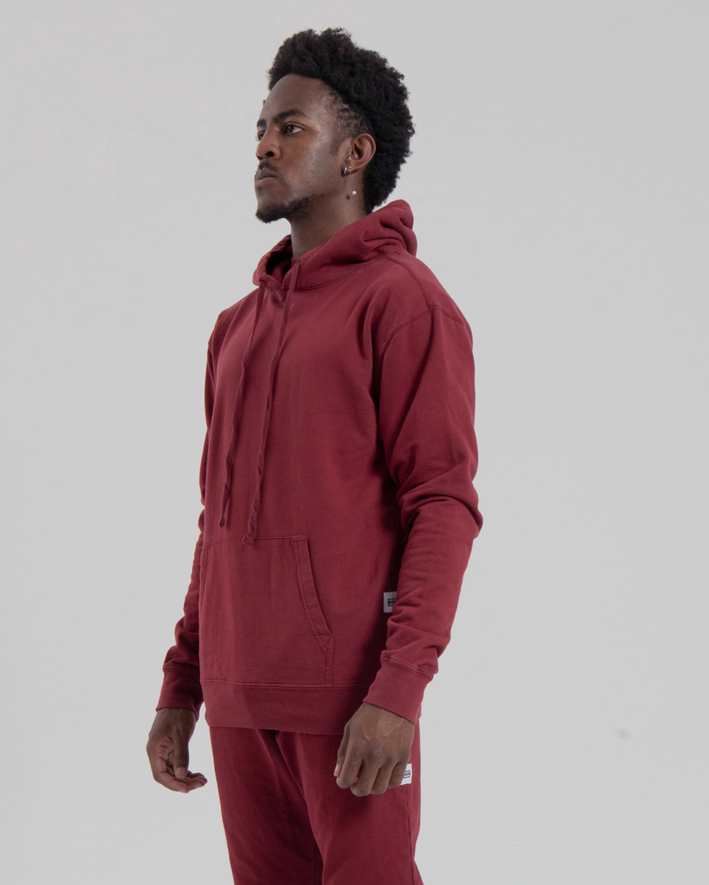 BASIC HOODIE - BURGUNDY