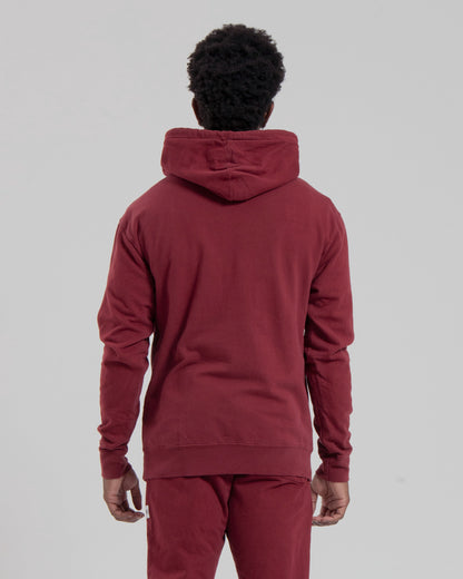 BASIC HOODIE - BURGUNDY