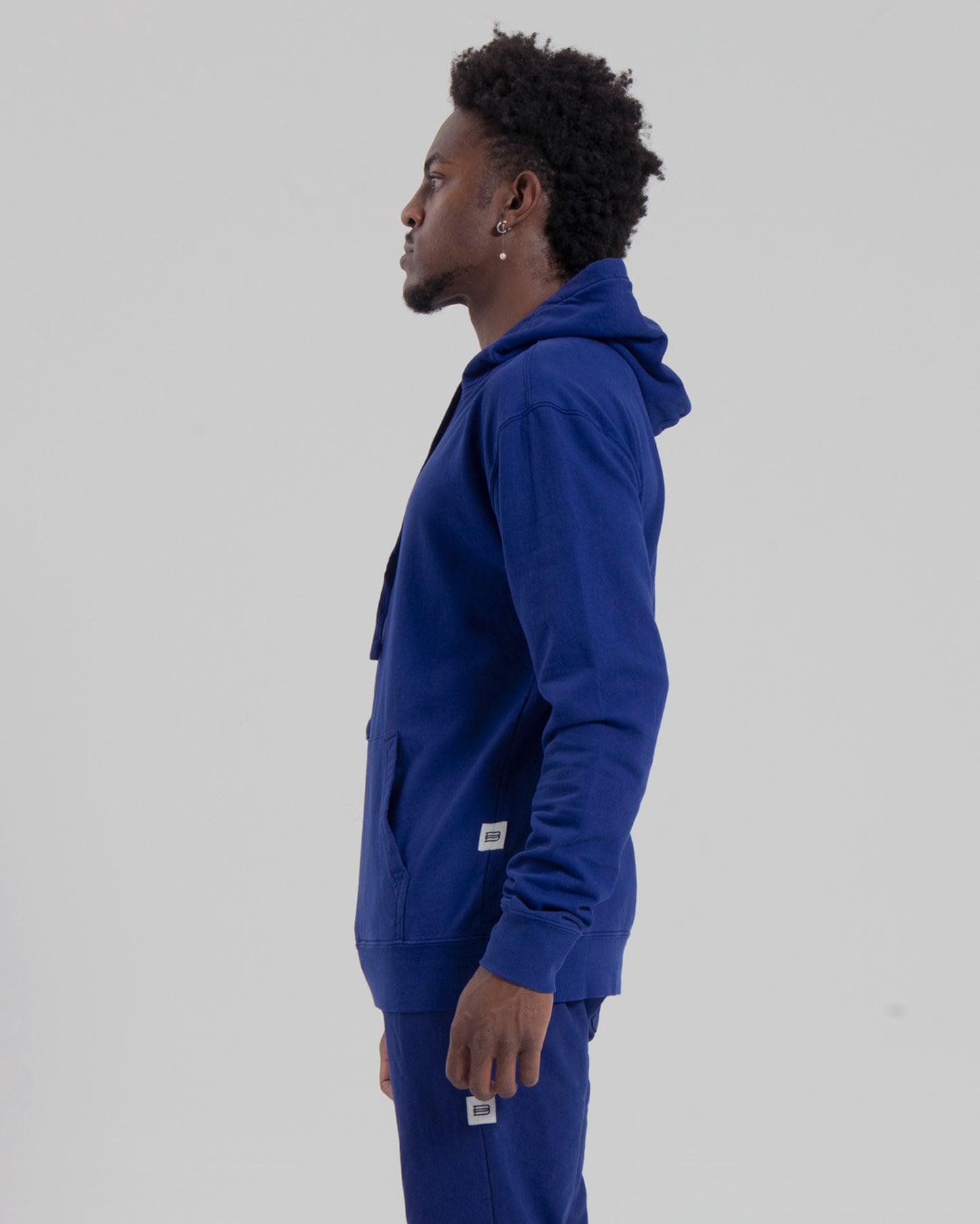 BASIC HOODIE - NAVY