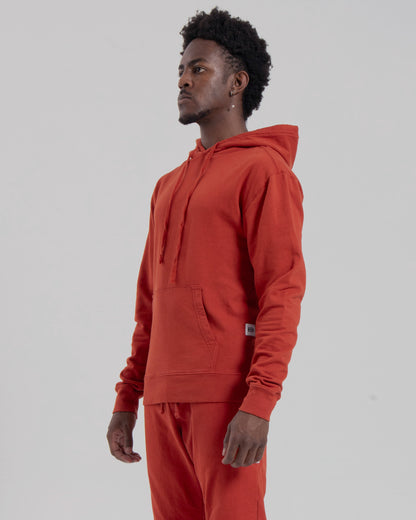BASIC HOODIE - RUST