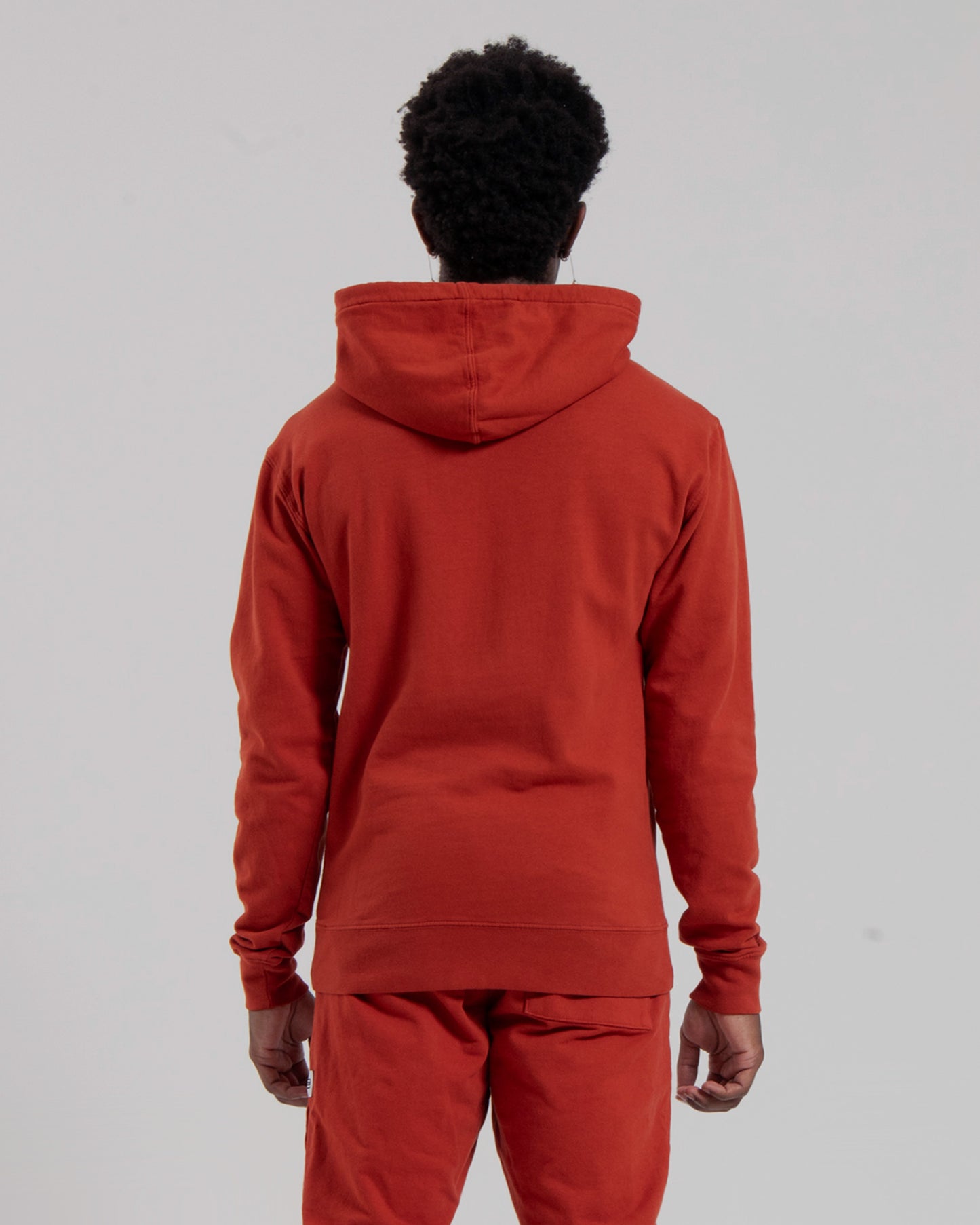 BASIC HOODIE - RUST